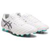 Asics Ds Light X-Fly Pro Kunstrasen Synthetikleder Rutschfest Langlebig Atmungsaktiv Fußballschuhe Herren Fußballschuhe Weiß Blau 1101A025-100