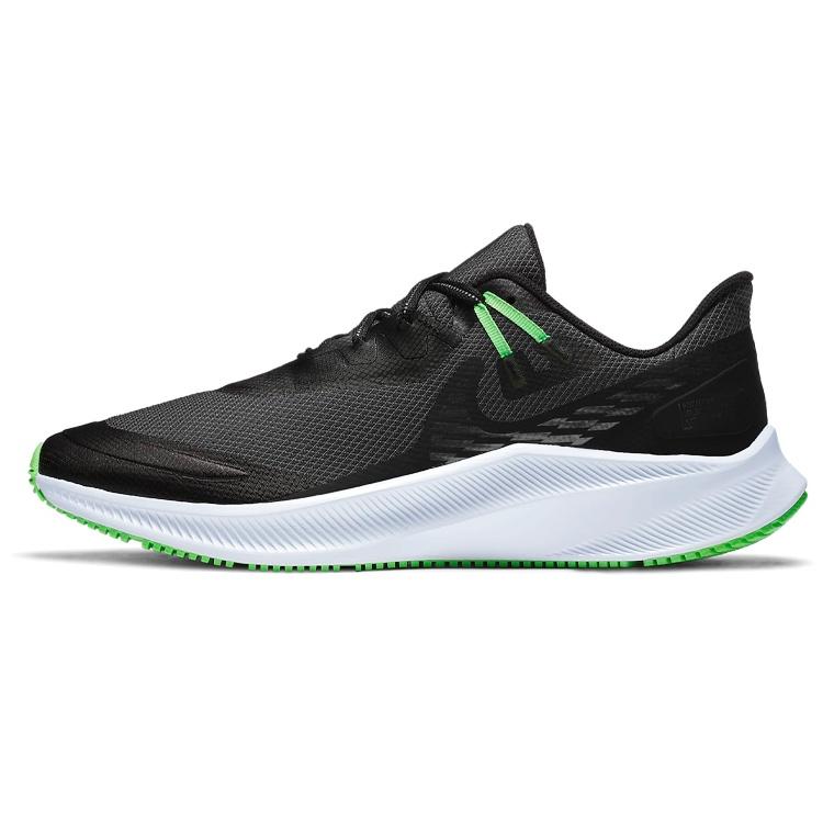 Nike Quest 3 Shield Black Poison Green Men s CQ8894-010 EU 44.5