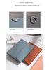 A5 Three-fold Loose-leaf Notebook with Card Slot and Receipt Holder for Office Meetings