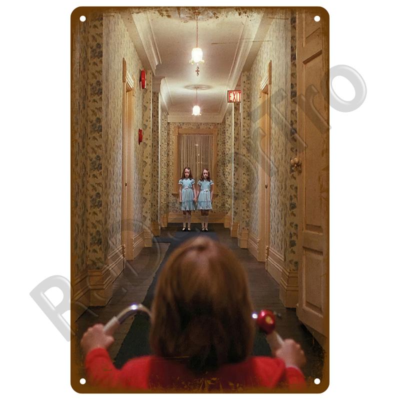 Movie Metal Sign Industrial Deco Retro Film Tin Sign Aesthetic Living Room Vintage Poster Vintage Metal Wall Decor Decoration