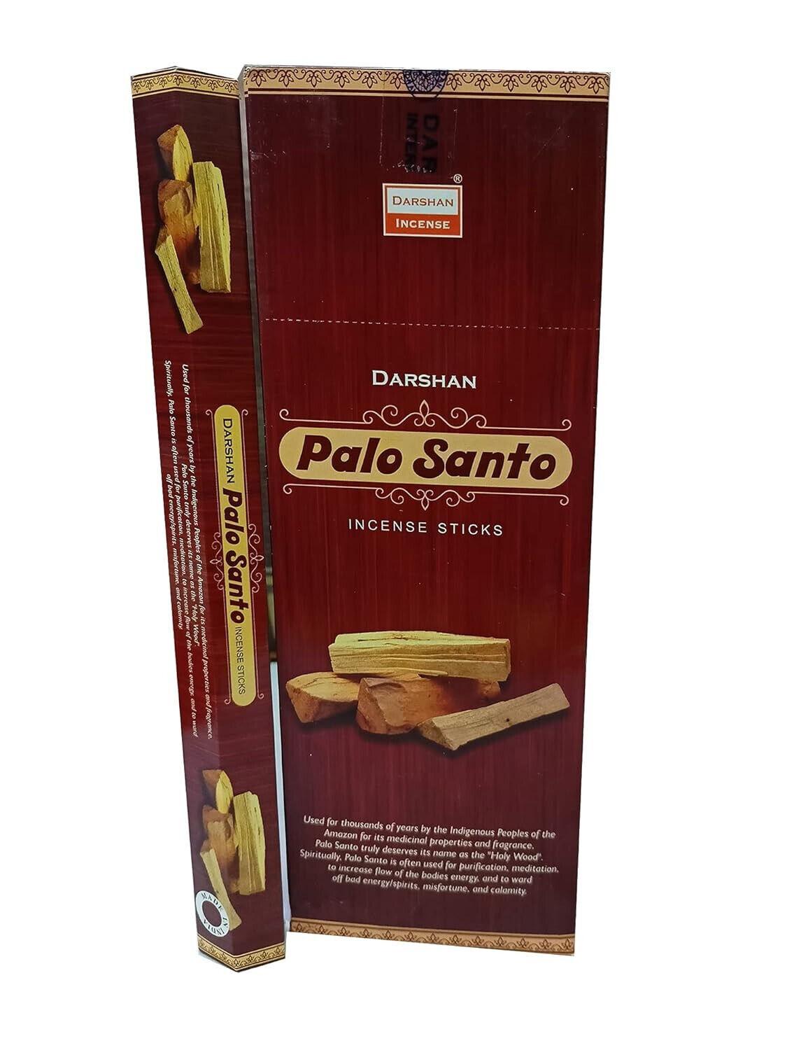@ Darshan Palo Santo Incense Sticks Agarbatti Indian Natural Fragrance W594 MJ-1125-60%OFF