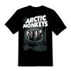 2025 New MVintage Arctic Monkeys Shirt Short Sleeve T-shirt Men Women Loose Norwegian Y2k Black Metal Rock Band Half Sleeve