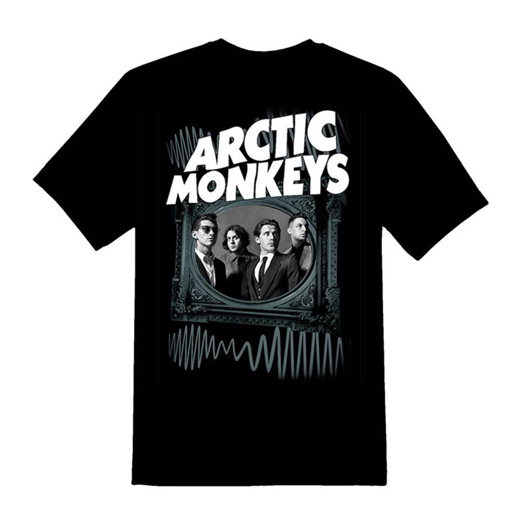 2025 New MVintage Arctic Monkeys Shirt Short Sleeve T-shirt Men Women Loose Norwegian Y2k Black Metal Rock Band Half Sleeve