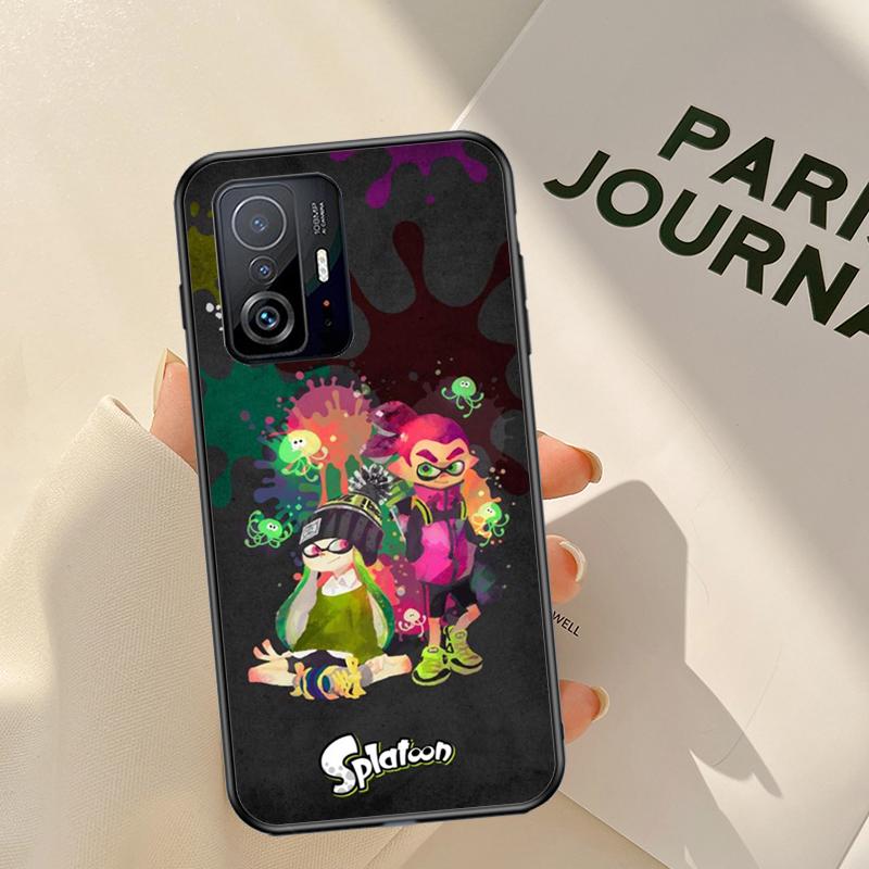 Game Splatoon Case For POCO X5 Pro X3 X4 F4 GT F3 C40 M5s F5 Pro Cover For Xiaomi 11T 12T 12 13 Pro Lite