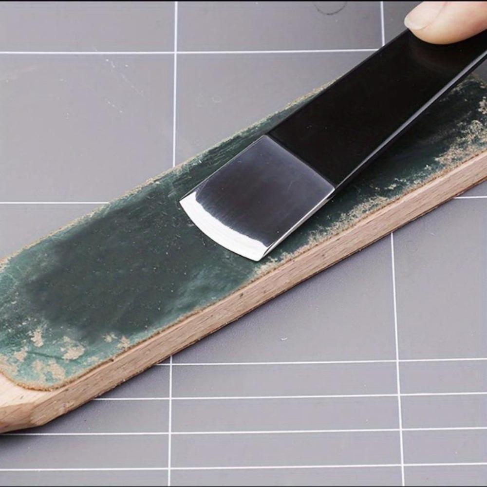 2 st/set Läder Gallring Skärkniv Handgjord Läder DIY Verktyg Flåspade Gallringskniv Läderhantverksmaterial