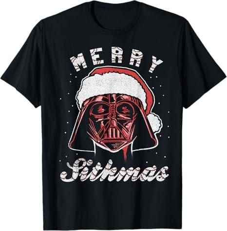 Star Wars Vader Christmas Merry Sithmas TShirt Unisex S