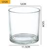 Creative Transparent Glass Candle Holder