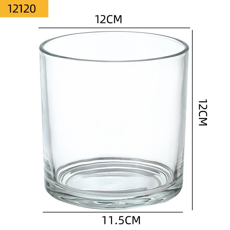 Creative Transparent Glass Candle Holder