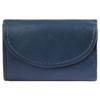 Elegant Horizontal Blue Leather Excellanc Wallet