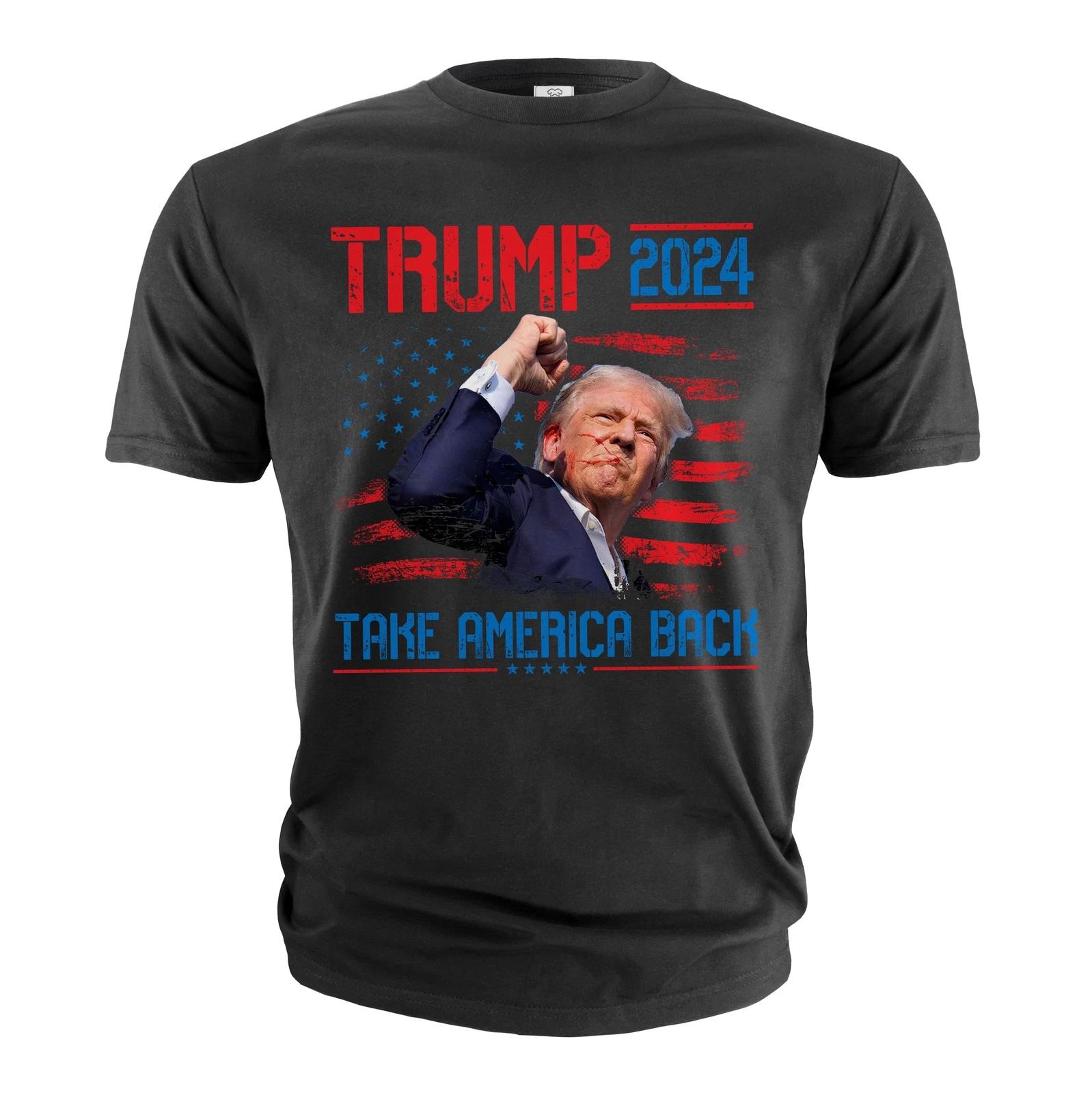 Men s Trump 2024 Shirt Take America Back T Shirt America USA Patriotic Gift Tee M