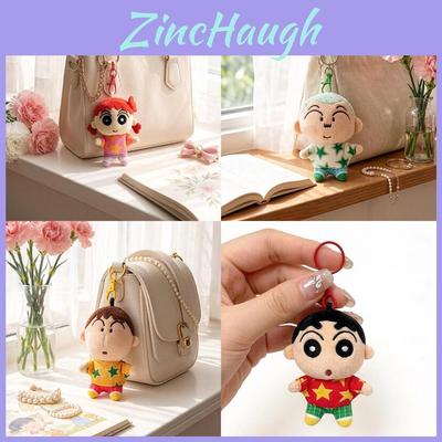 Crayon Shinchan Plush Keychain With Polyester Filling For Kids And Teens