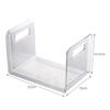 Soporte sujetalibros transparente para mascotas Estantería de escritorio Estante de almacenamiento decorativo Estante de escritorio para estudiantes para libros pequeños / libros de bolsillo CD