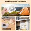 Portable Desk Fan Folding Ultra-thin Mini Fan Simple Small USB Fan  Office