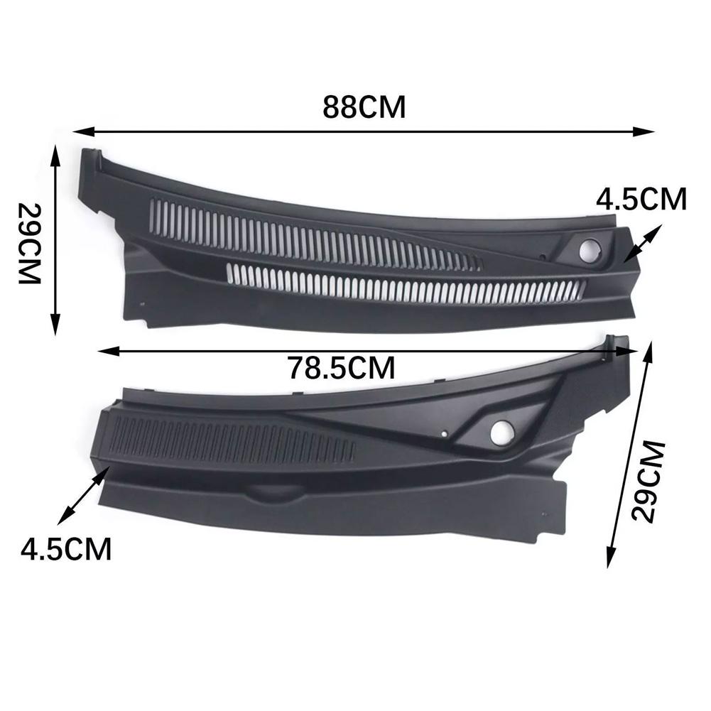 Griglia di ventilazione del parabrezza 55156853 55156852 Griglia di ventilazione anteriore dell'automobile (Veicoli con guida a sinistra)
