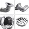 28GC Rust Resistant Stainless Steel 38mm Marine Drain Elbow For Efficient Boat Water Removal
