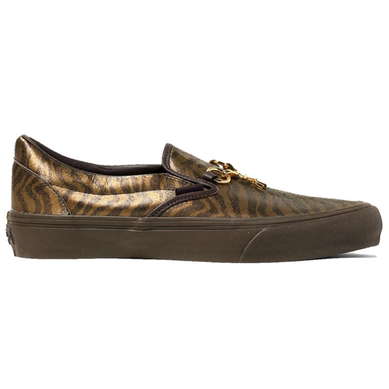 Vans Needles X Vans Vault Classic Slip On V 'Animal Print Brown' Vans VN0A3QXY2GU