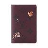 Pocket Organizer Ss26 Animal Combination Classic Monogram Pattern Men Wallet Burgundy M27021