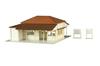 PM Office A PLUM 1/150 Bahnhofsgebäude (Kominato-Eisenbahn) Papierbausatz MS082