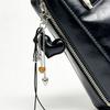 Romance Leather Heart Shaped Keychain With Bohemian Braid And Fringe Detail Stylish Purse Decoration Bag Hangings