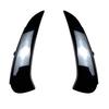 Glossy Black Rear Bumper Spoiler Air Vent Outlet Trim Cover For C-Class W206 C260 + Car Replacement Parts