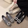 New Heels Square Toe Sexy Pump Basketball Platform Straps Latest Retro Spiked Chunky Heels Pumps Mary Jane Shoes Mid-heel Pumps