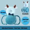 Little Bee Baby Head Protection Hat Soft Plush Anti Fall Pillow Breathable Cute Learning Walking Safety Pad for Toddlers