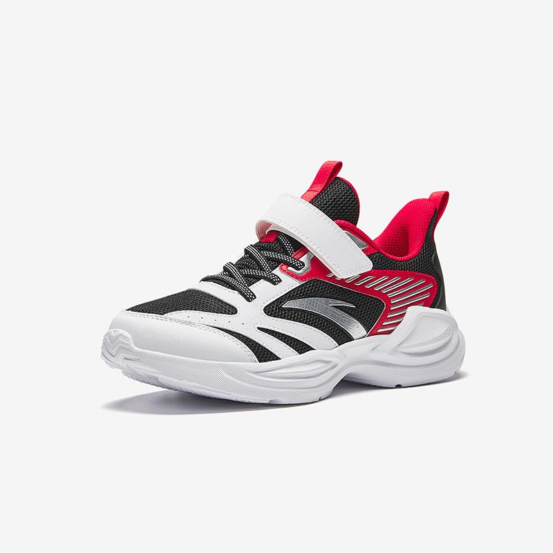 Anta Kids Fabric Breeze Start Trendy Fashion Versatile Breathable Lightweight Shock Absorption Low Top Kids Running Shoes A12435522H-8