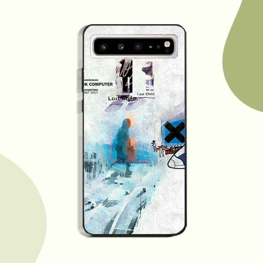 

R-Radiohead-S Band Phone Case For Samsung Galaxy A52 A12 A51 S21 Edge S22ULTRA S23 S24 S20LITE Plus Ultra Black Cover S24ULTRA