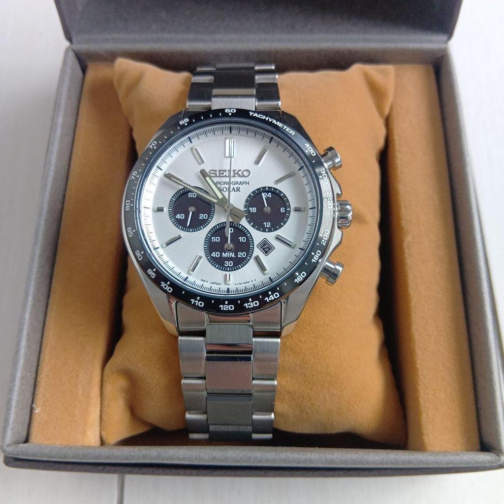 SEIKO quartzový náramkový chronograf