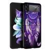 Retro Feather Dreamcatcher Case For Samsung Galaxy Z Flip 7 6 5 4 3 z Flip7 Flip6 Flip5 Flip4 5G Phone Cover Flip3 Folding Coque