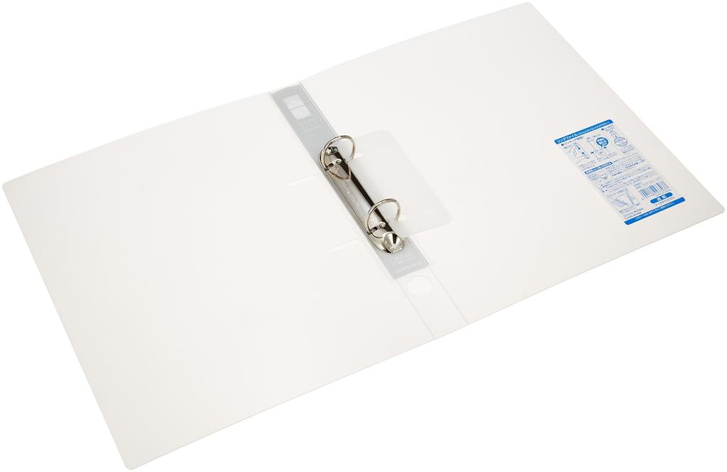 Kokuyo Ring Slim PP Sheet 220 File, Style, Cover, A4, Sheets, Transparent, F-URFC430T