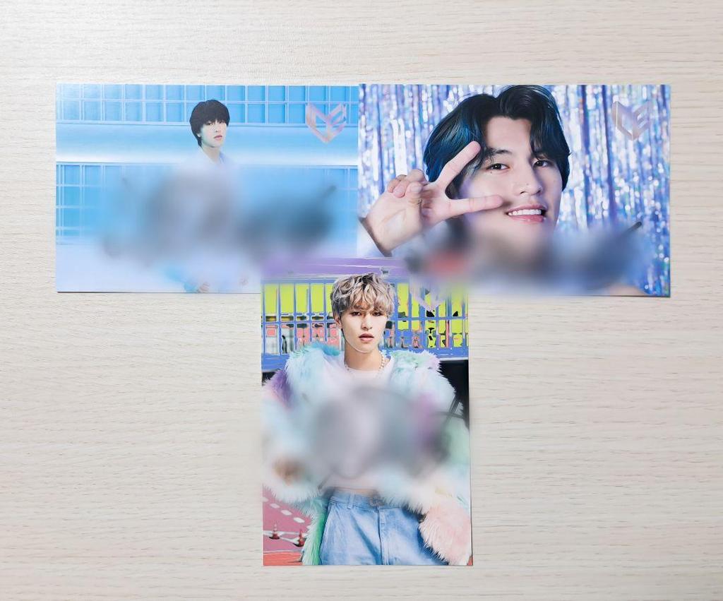 [USED] ICEx Sendanami Kudo Autographed Postcards (3 Pieces)