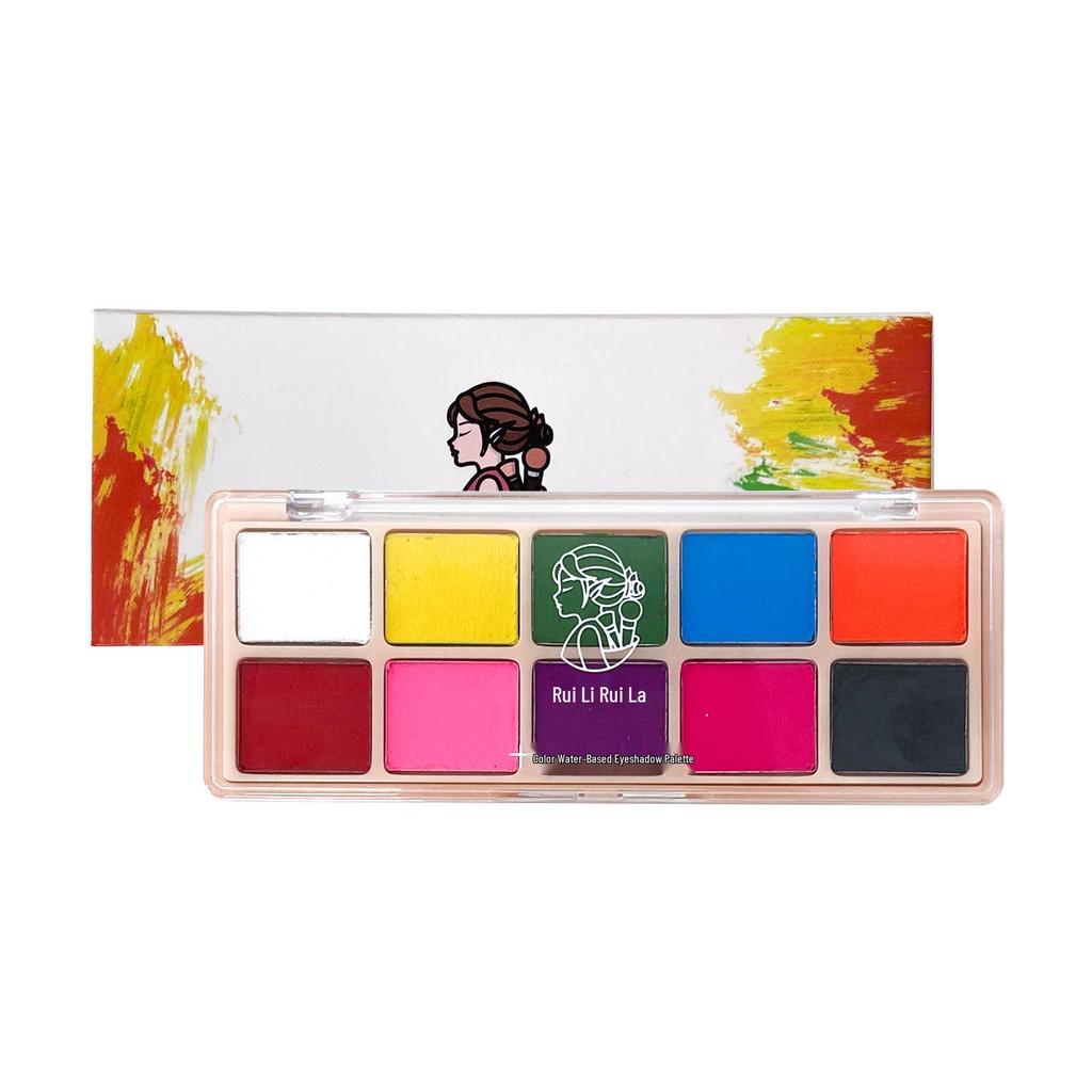Watercolor Face Paint Palette for Halloween Makeup - Clown, Zombie, Vampire