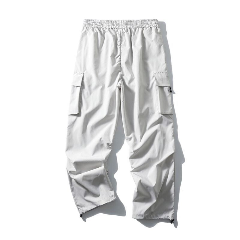 Mountain-Style Outdoor Functional Quick-Dry American-Style Paratrooper Cargo Pants for Men, Summer Thin Pants, Export Men's Casual Long Pants