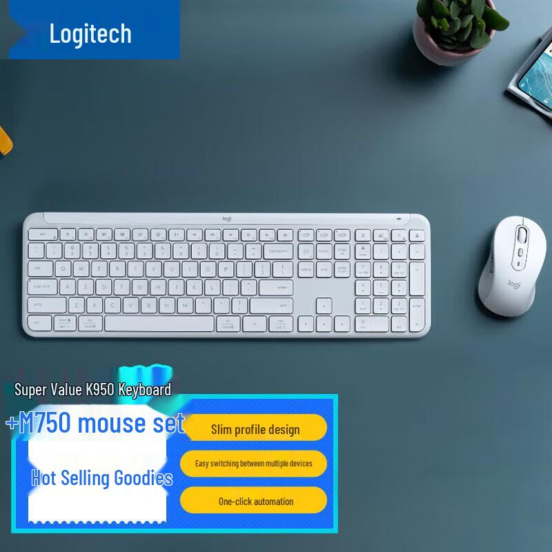 

Logitech MK235 Wireless Keyboard and Mouse Combo