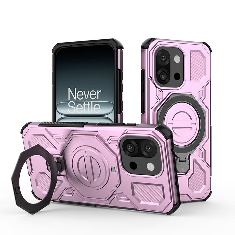 

For Oneplus 13T Case Cover Oneplus 13T Capas Shockproof Back Phone Bumper Attraction Adsorption Ring Holder Fundas Oneplus 13T OnePlus 13T
