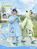 Children's Raincoat for Boys and Girls, Long Style, Full-Body Storm-Proof, Suitable for Kindergarten and School, with Backpack Space, Lightweight