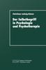Kniha Der Selbstbegriff In Psychologie Und Psychotherapie : Eine Wissenschaftshistorische Untersuchung