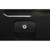 Real Carbon Fiber Inner Storage Box Handle Bowl Trim Fit For Jaguar XE 2016-19