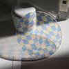 Non-Slip Checkerboard Acrylic Coaster Heat Insulation Drinks Placemat Simple Bowl Pad  Table