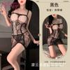 Sexy underwear hot transparent couple flirting free mesh clothes sexy jacquard hollow one-piece mesh socks