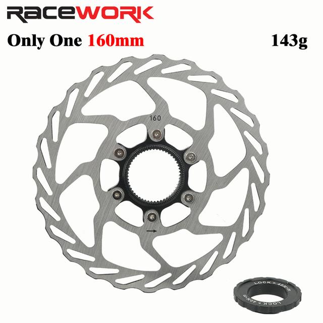RACEWORK Brzdové kotouče Mtb Centerlock Kotoučové brzdy Rotor 160mm 180mm Disco 140mm Cyklistický třmen Centerlock Rotor pro hory