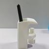 Easy Installation Desk Edge Pen Holder 10-35mm Wide Clamping Pen Cup with Clip  Home Organization