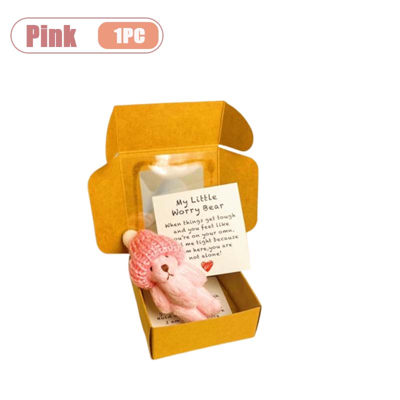 

1-10PCS Mini Portable Pocket Bear Cute Plush Toy Gift Set in Box for Girls Boys Children Birthday Party Favors Decor