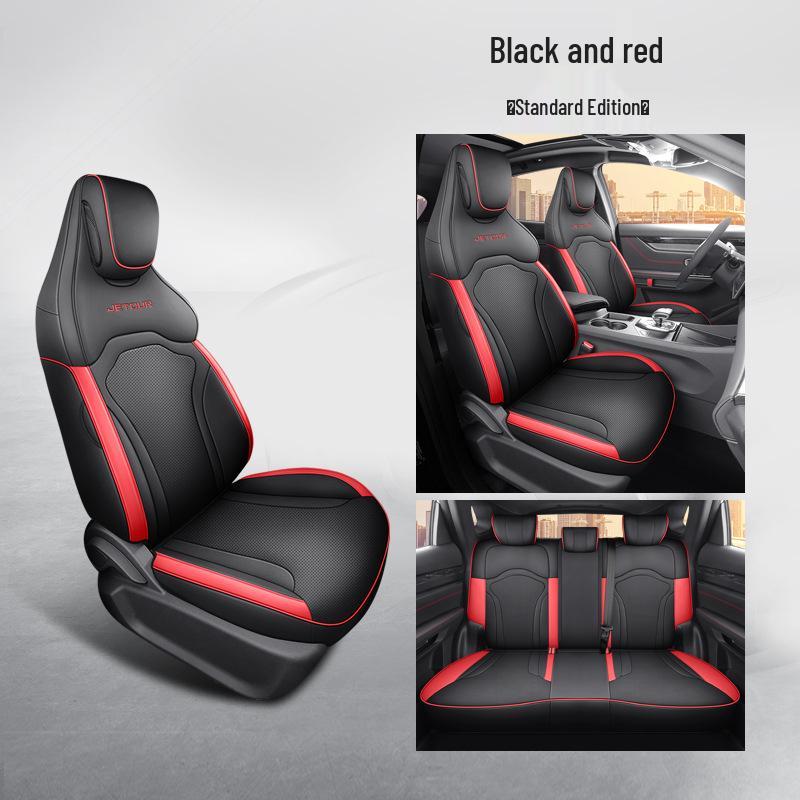 

Jetour Dasheng Подушка на сиденье автомобиля из натуральной кожи, Универсальная посадка для пятиместных моделей, Для использования в любое время года. Car Model Year Note