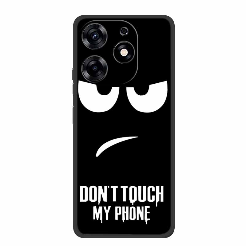 For Tecno Spark 20 Pro Case Spark20 Pro Coque Black Silicone Soft Back Cover For Tecno Spark 10 Pro Ki7 Phone Case Spark10 Pro