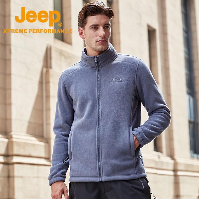

Jeep Men s Outdoor Full-Zip Fleece-Lined Jacket 3XL