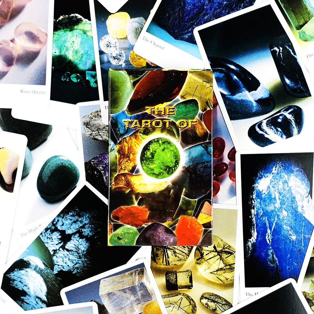 Tarot Cards 78Pcs Beautiful Design Cards High-Quality Cards, Family Gathering Game Cards ,Perfect For Divination & Gift Giving