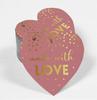 Inkdotpot Gold Foil Paper Hang Tags Made With Love Wedding Favor Tags 100
