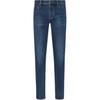 Asv J75 Slim-fit Jeans In Stone-washed Brushed Stretch Denim EM000668-AF17810-MB001